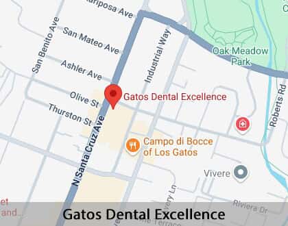 Map image for Teeth Whitening in Los Gatos, CA